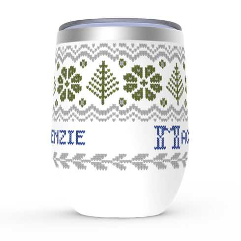 Silver Forest Stemless Wine Tumblers